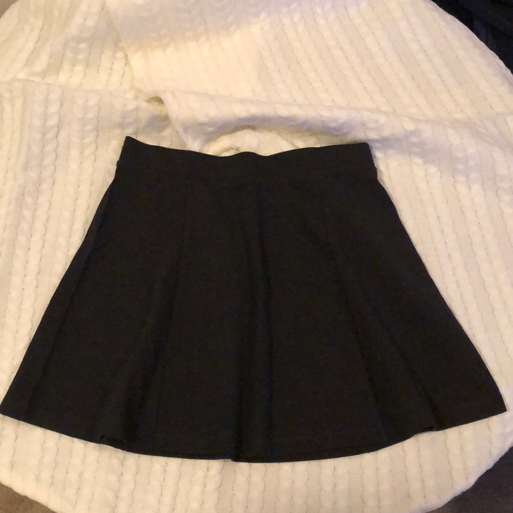 Dark grey mini skirt Size L
